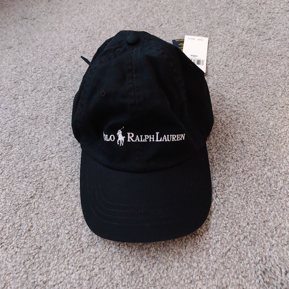 Polo Ralph Lauren Cotton Twill Ball Cap Black - Picture 11 of 13